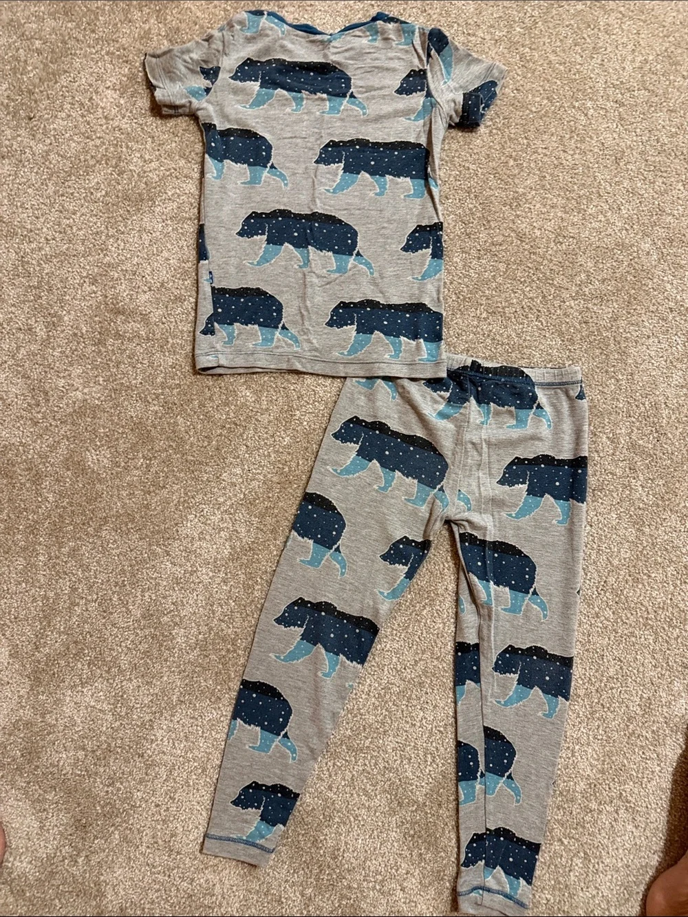 Kickee pants bear pjs
